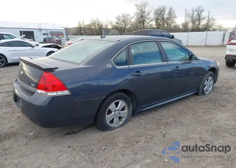 2009 Chevrolet Impala Lt из США, поврежденный, VIN 2G1WT57K491196640